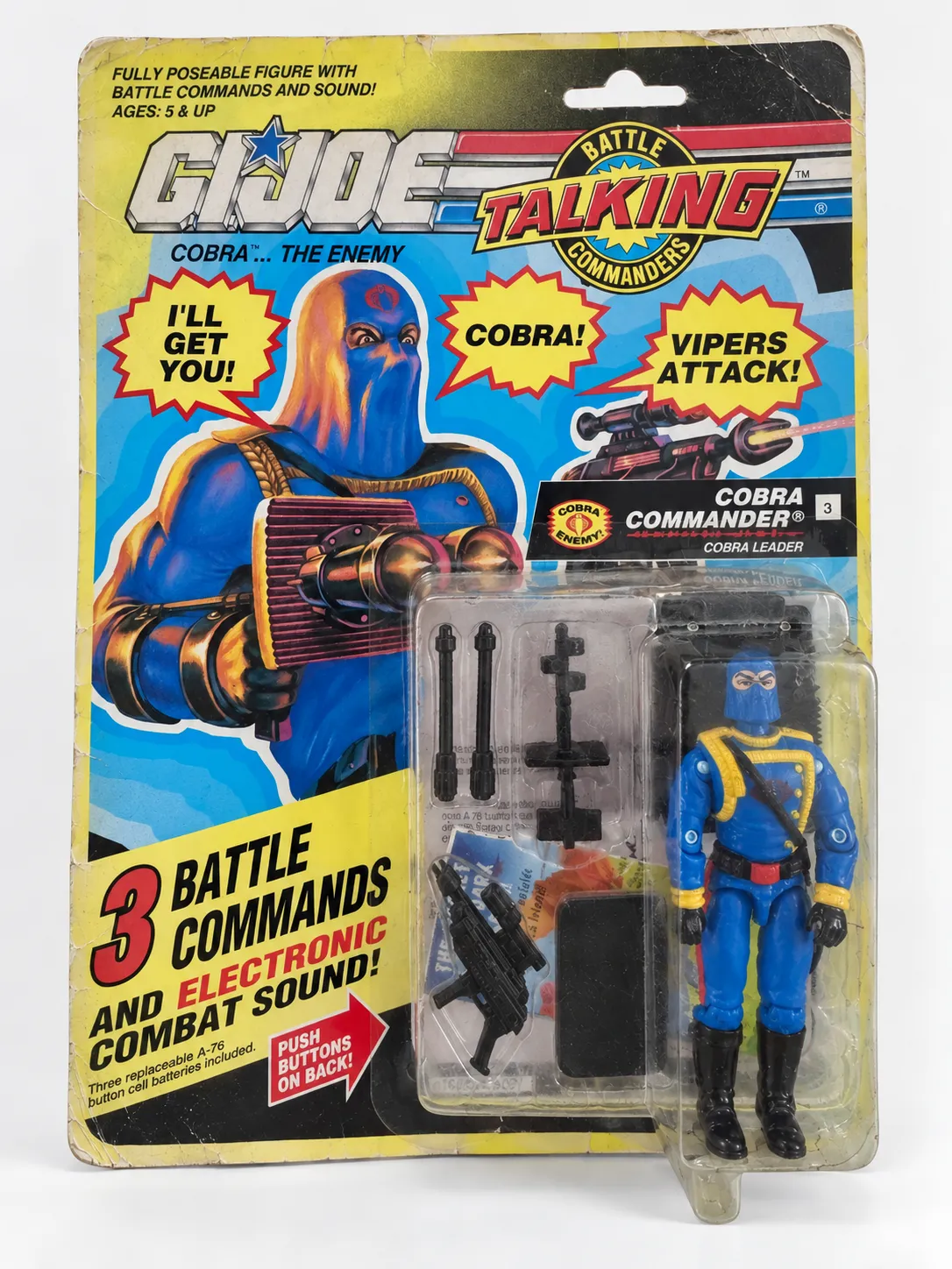 Cobra Commander (v4) – Talking Battle Commanders 1991
